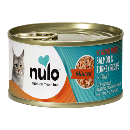 Nulo - No Grains Minced Salmon & Turkey in Gravy