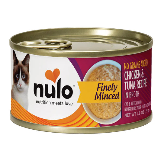 Nulo - No Grains Finely Minced Chicken & Tuna in Broth