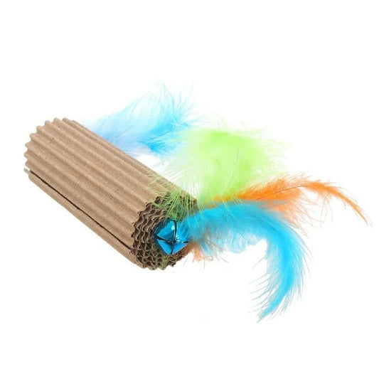 Ware - Corrugated Bell Bar Cat Toy