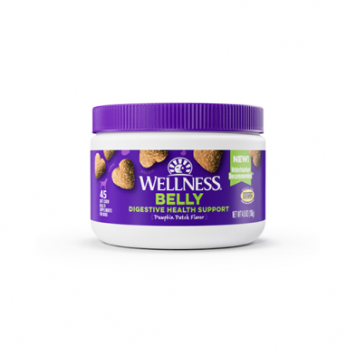 Wellness - Belly Pumpkin Patch Flavour Soft Chew Digestive Health Supplement For Dogs