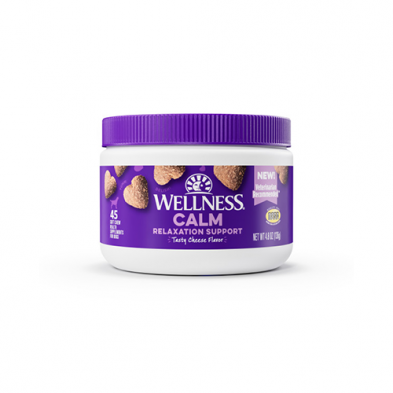 Wellness - Calm Tasty Cheese Flavoured Soft Chew Calming Supplement For Dogs