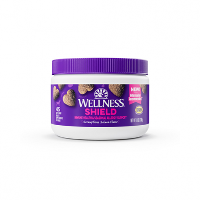 Wellness - Shield Salmon Flavoured Soft Chew Immune & Allergy Supplement For Dogs