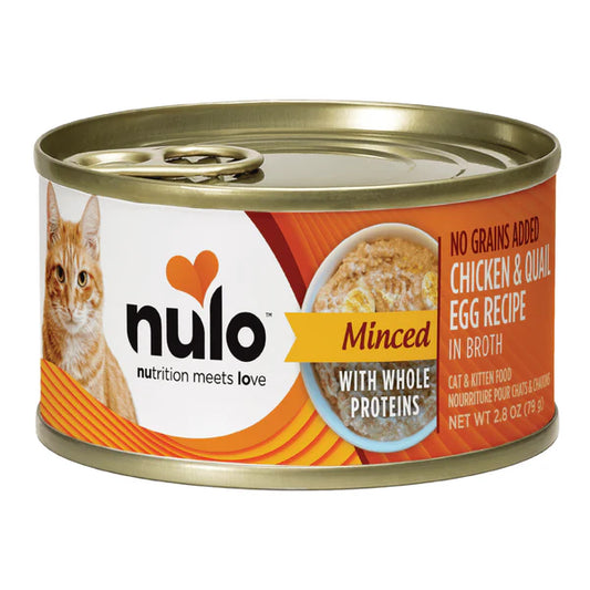 Nulo - No Grains Minced Chicken & Quail Egg in Broth