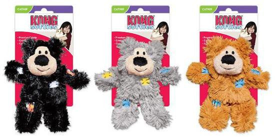 Kong - Softies Bear Cat Toys