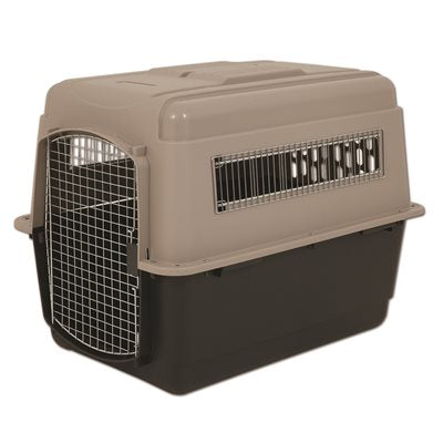 Petmate Ultra Vari Kennel 36 50 70 LB Tan Brown Pet Cuisine Accessories