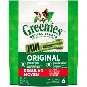 Greenies - Regular Dental Dog Treats