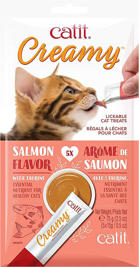Catit - Creamy Lickable Salmon Cat Treat
