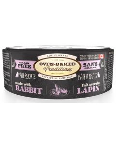Oven Baked Tradition - Grain Free Rabbit Wet Cat Food 5.5oz