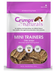 Crumps' Naturals - Mini Trainers Chicken Snaps Dog Treat