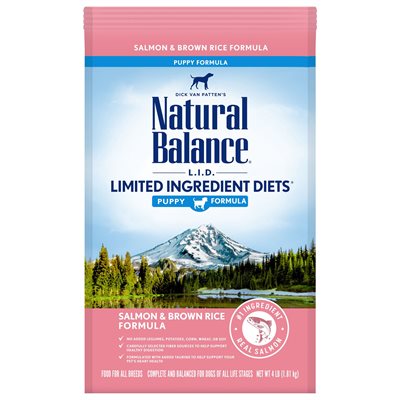 Natural Balance - Puppy LID Salmon & Rice