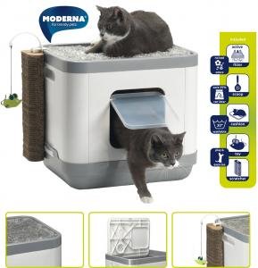 Moderna - Cat Concept Litter Box & Scratcher