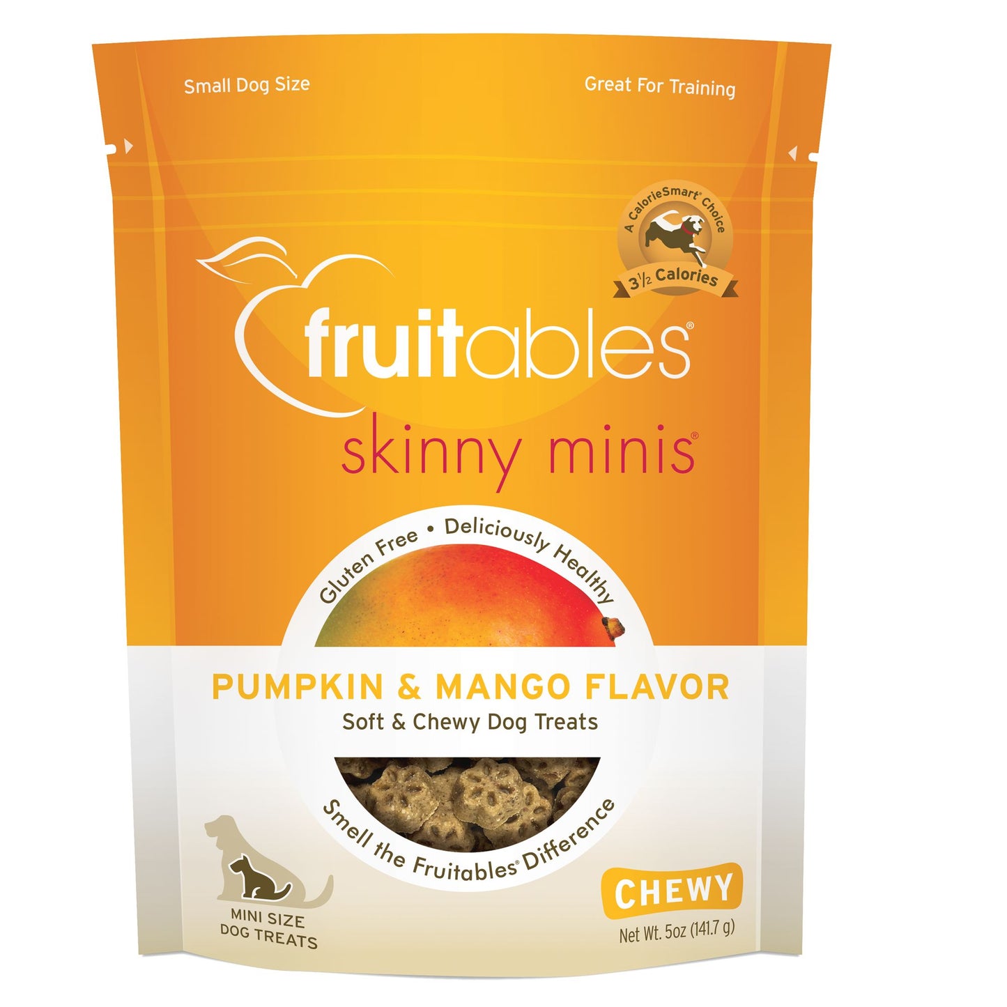 Fruitables - Pumpkin & Mango Mini's Dog Treats 5oz
