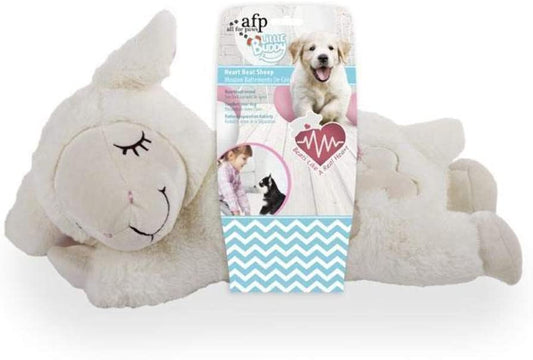 All For Paws - Little Buddy Heart Beat Sheep Dog Toy