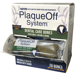 PlaqueOff - Dental Care Single Bone Vegetable Flavor