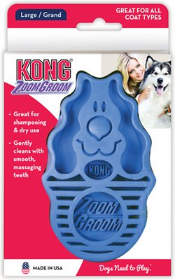 Kong Zoom Groom Brush for Short-Haired Dogs