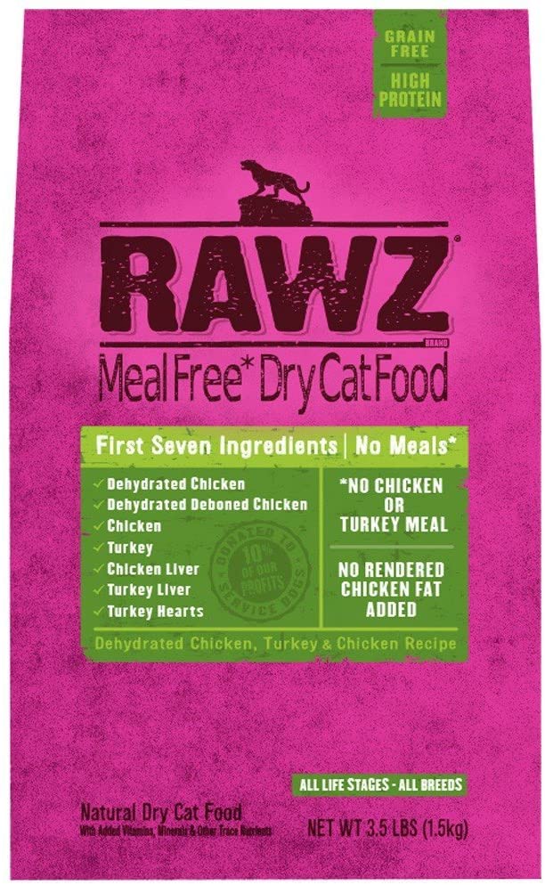 Rawz - Meal Free Salmon Recipe Dry Cat Food