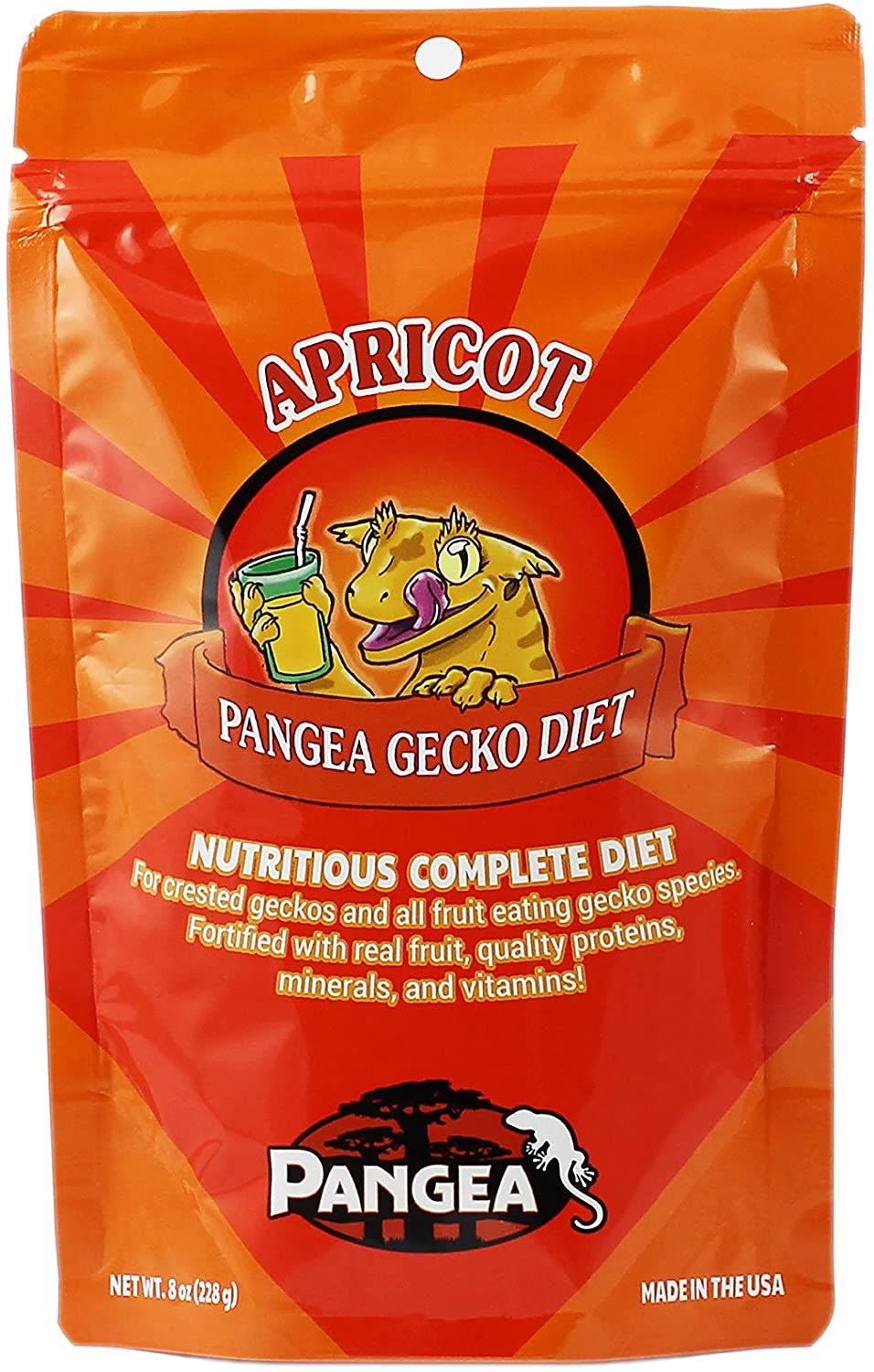Pangea Fruit Mix Apricot Complete Gecko Diet