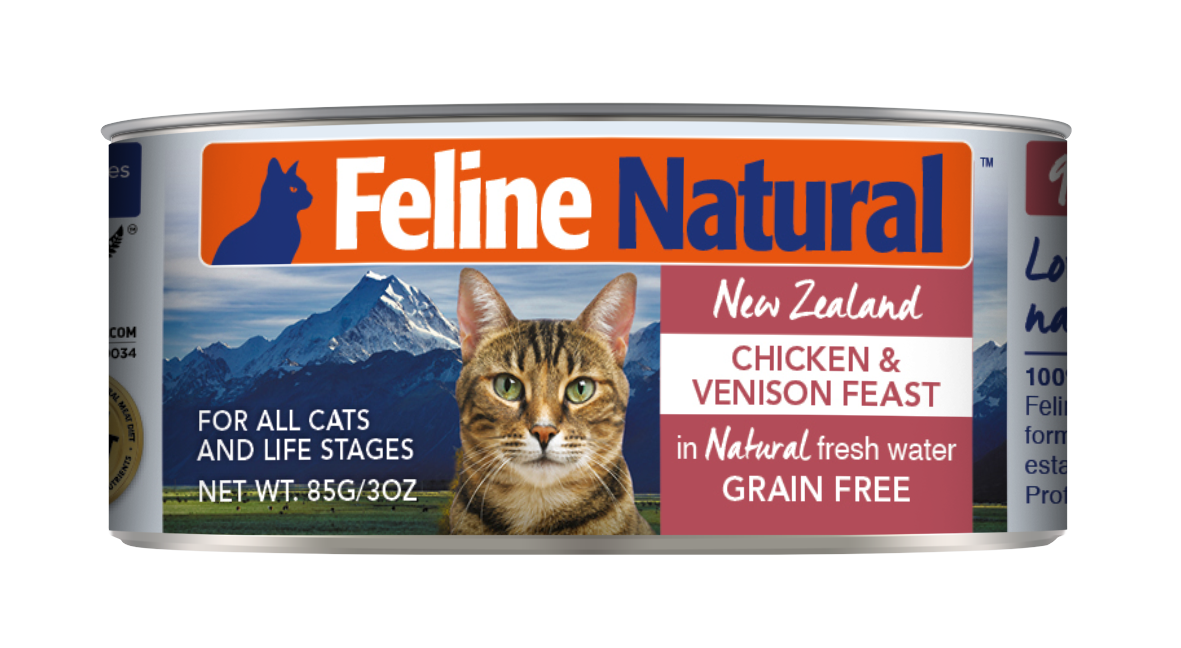 Feline Natural - Chicken & Venison Canned Cat Food