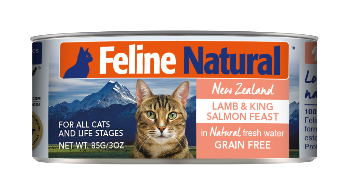 Feline Natural - Lamb & Salmon Canned Cat Food