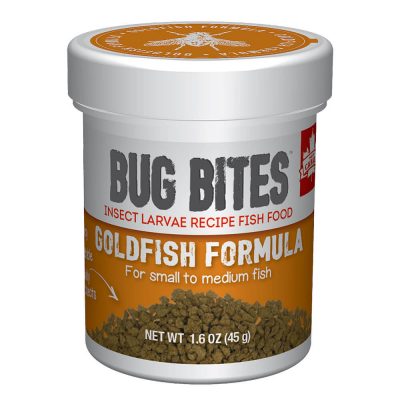 Fluval Bug Bites Goldfish Formula - Small to Medium - 1.4-1.6 mm granules - 45 g