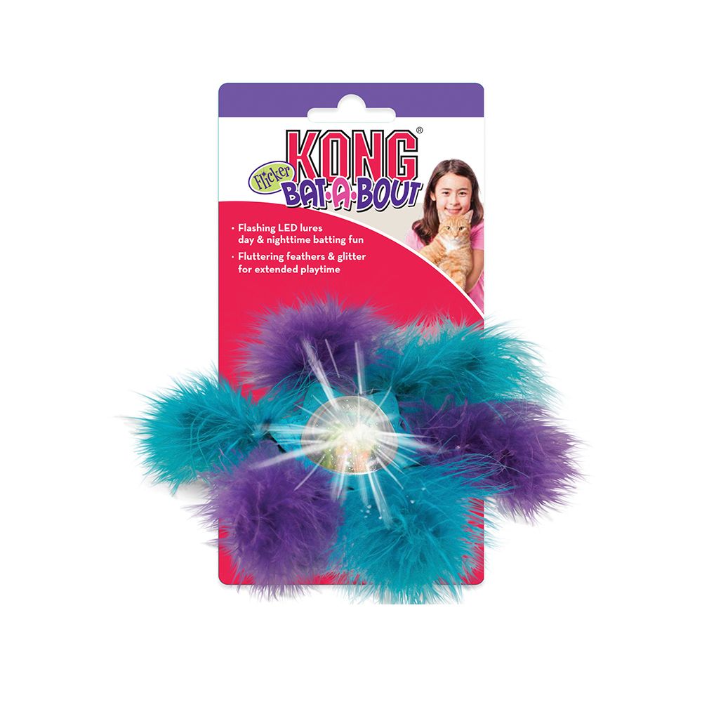 Kong - Bat-A-Bout Flicker Flurry Cat Toy