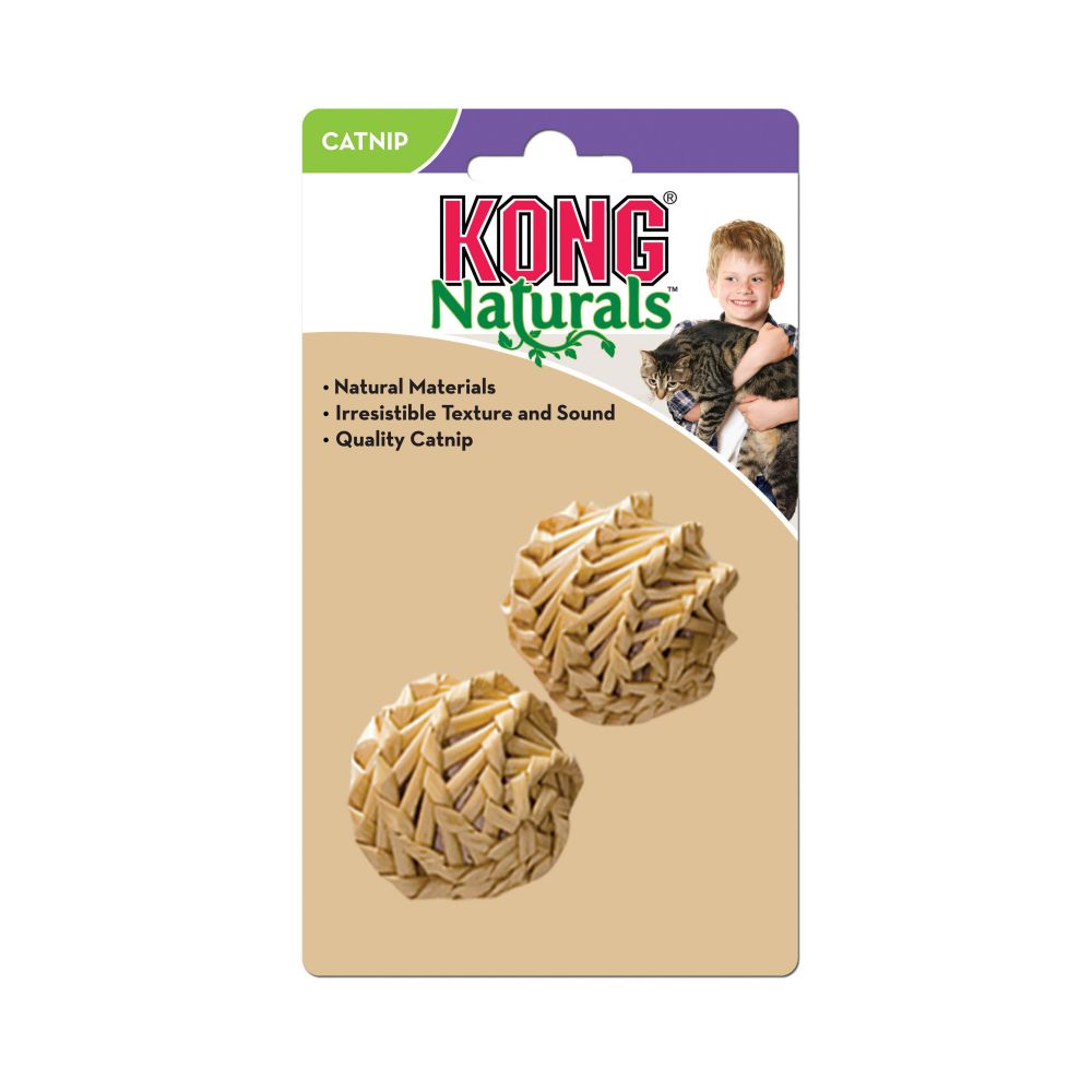 Kong - Straw Ball Cat Toy