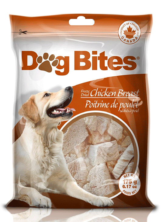 Dog Bites - Freeze Dried Chicken Breast Dog Treats