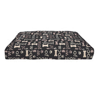 Dogit - Rectangle Mattress Bed Woof Black