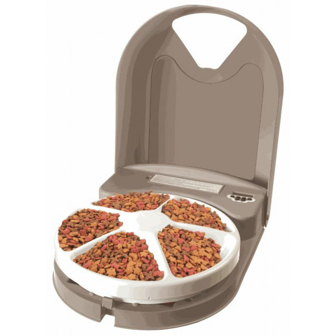 PetSafe - Eatwell - Automated 5 Meal Pet Feeder  - Pet Cuisine & Accessories - 1