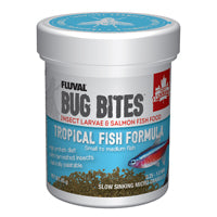 Fluval Bug Bites Tropical Formula - Small to Medium - 0.7-1.0 mm granules - 45 g