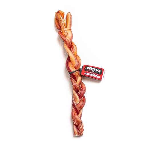 Hero - Braided Bully Sticks 12"