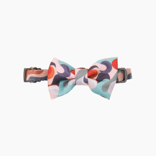 Pidan - Cat Collar With Bow Tie Dreamy Camouflage Style