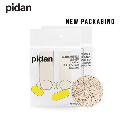 Pidan - Tofu Cat Litter & Crushed Bentonite 2.4KG