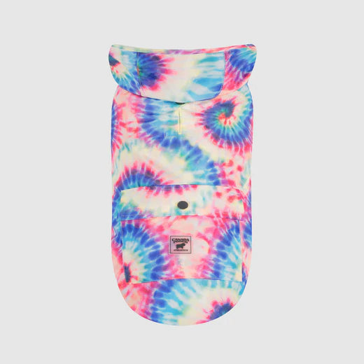 Canada Pooch - Pick Me Poncho Tie Dye