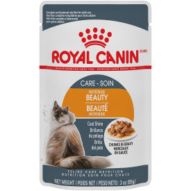 Royal Canin Intense Beauty Chunks in Gravy Pouch Pet Cuisine