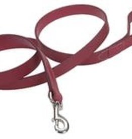 Lacets Arizona - Double Leather Dog Lead Red