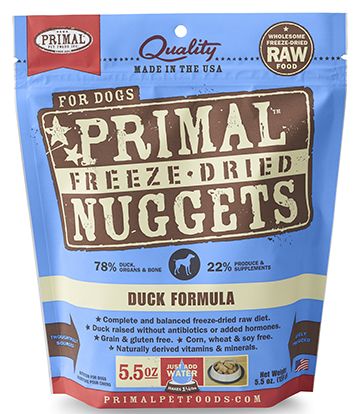 Primal - Freeze Dried Nuggets For Dogs Duck Formula