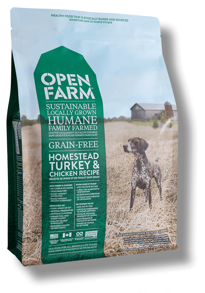Open farm sales dry dog food
