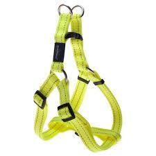 Rogz - Reflective Step-in Dog Harness Yellow