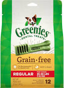 Greenies - Grain Free Dental Dog Treat Regular