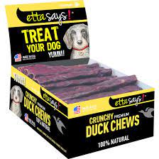 Etta Says - Crunchy Duck Chews 4"
