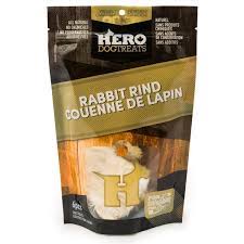 Hero - Rabbit Rind (6pcs) Dog Treats