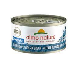 Almo Nature HQS - Complete Mackerel & Sea Bream in Gravy Cat Can 70g