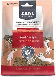 Zeal - Beef Air Dried Dog Food