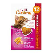 Catit - Creamy Lickable Chicken & Shrimp Cat Treat