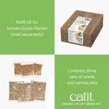 Catit - Cat Grass Kit Set of 3 Refill