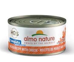 Almo Nature HQS - Complete Chicken & Cheese in Gravy Cat Can 70g