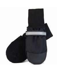 Muttluks - All Weather Dog Boots Black Pack of 4