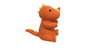 FouFouDog - Dino Latex Dog Toy Stegosaurus