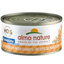 Almo Nature HQS - Complete Chicken & Carrots in Gravy Cat Can 70g
